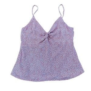 Abercrombie Floral Spaghetti Strap Tank Top Women’s XS